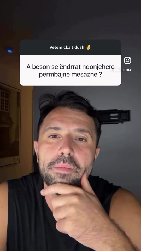 Original thumbnail of Eduard speaking to the camera about dreams.