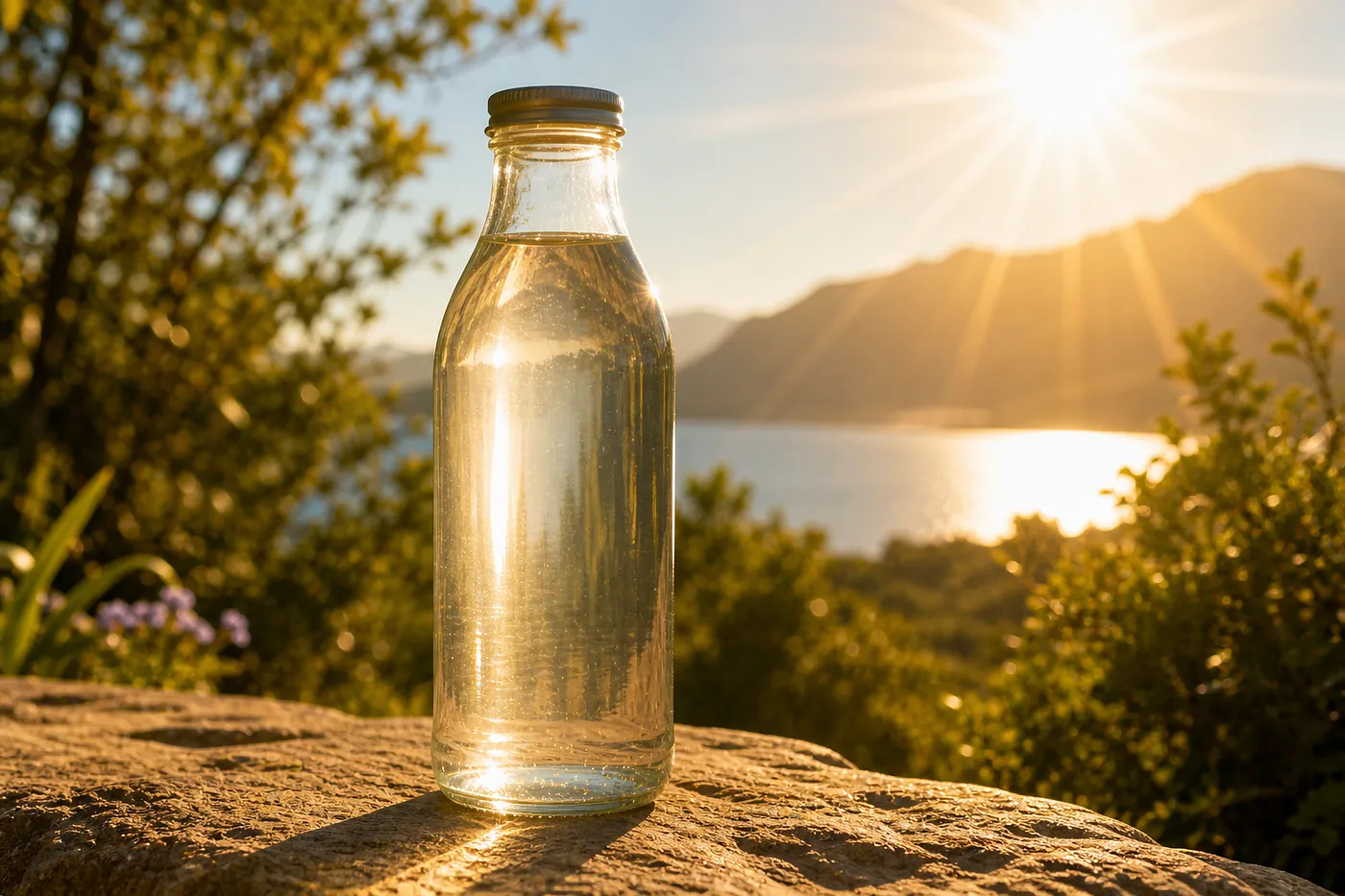 Suncharged Water